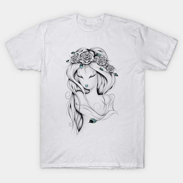 Poetic Gypsy T-Shirt by LouJah69